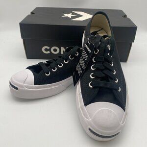 CONVERSE JACK PURCELL BLACK #164056C US MEN'S SIZE 3.5